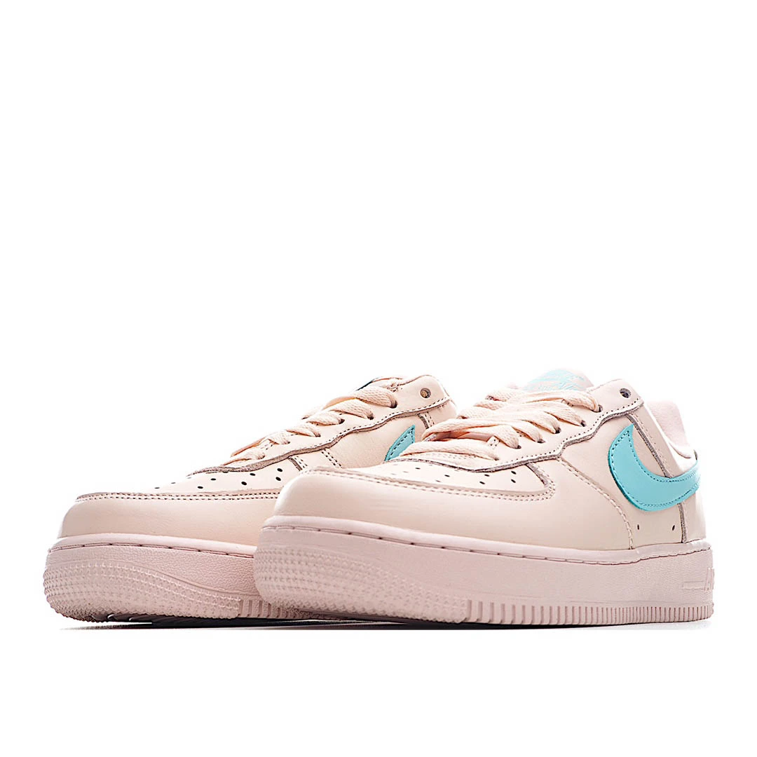 Nike Air Force 1 07 AF1 Light Armoury Blue Mid-Top Sneakers