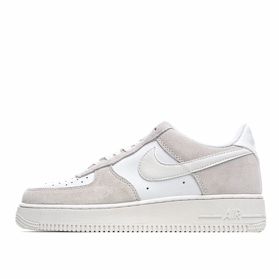 Nike Air Force 1 07 Beige Red