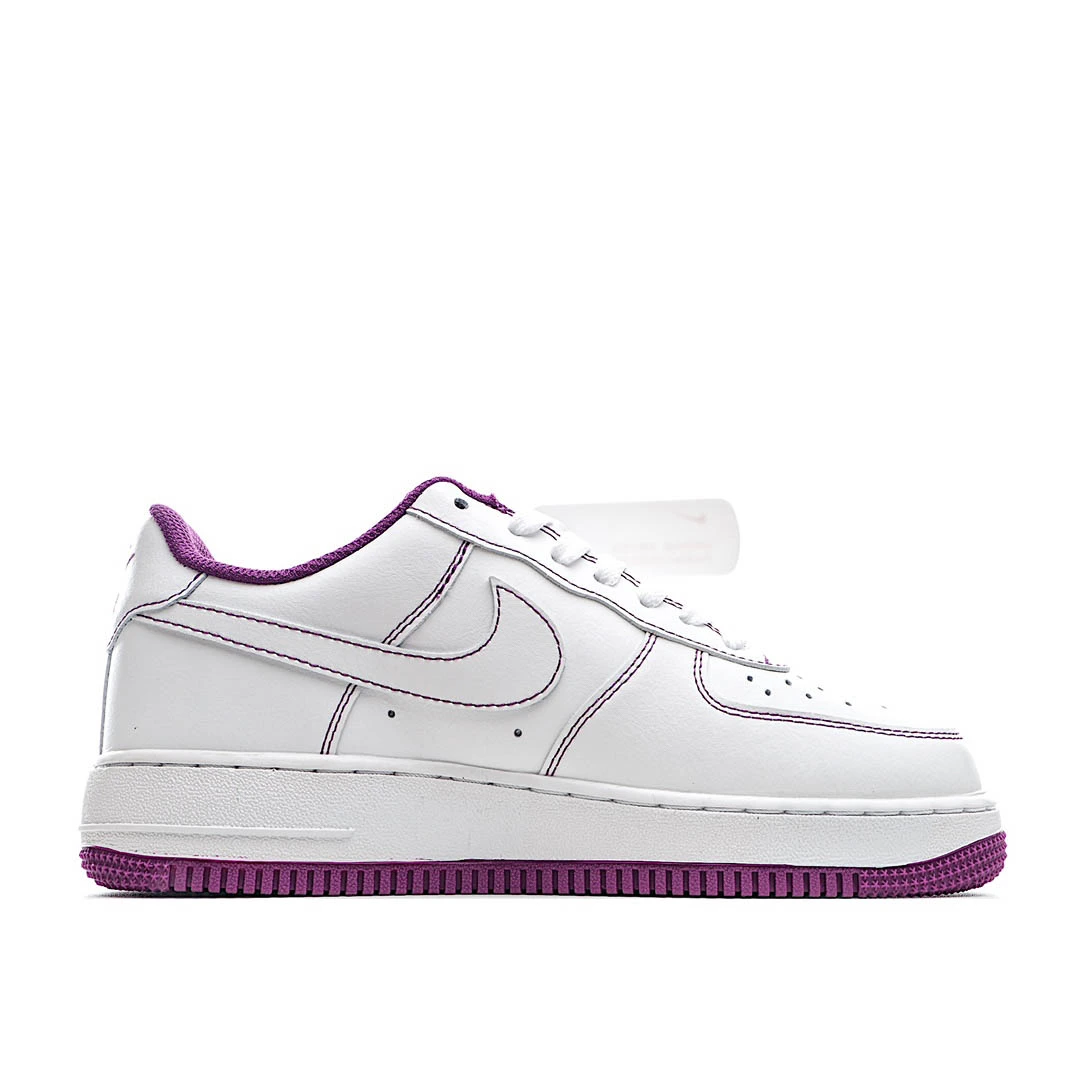 Nike AIR FORCE 1 07 LV8 CASUAL SHOES Black & White