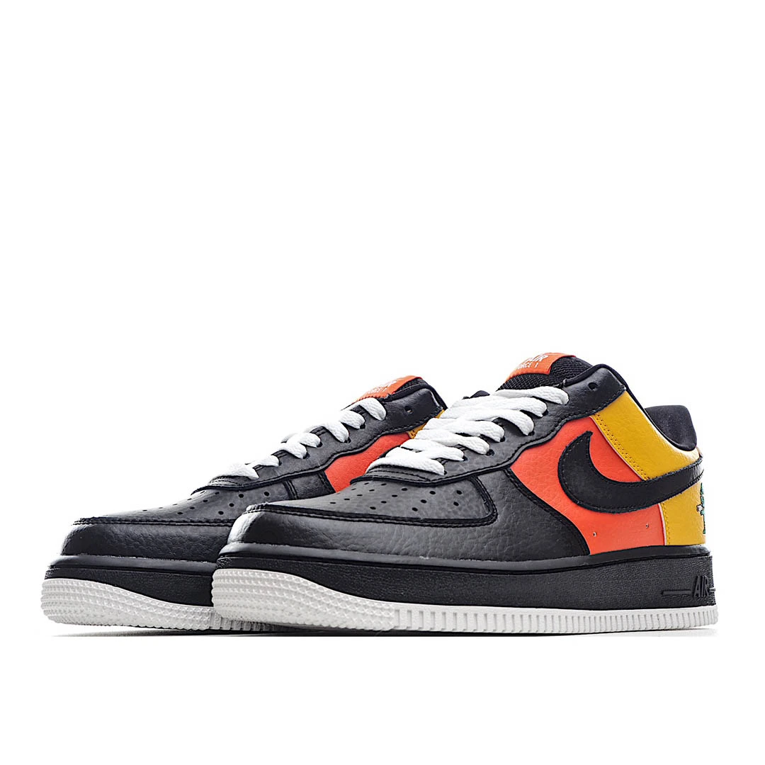 Nike Air Force 1 07 LV8 Luminous Low Top White Orange