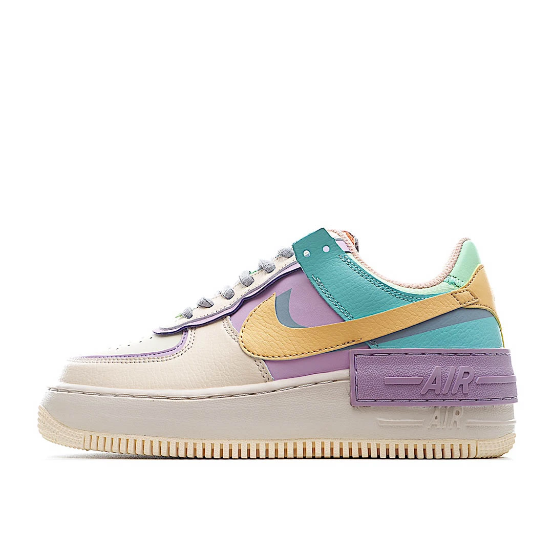 Nike Air Force 1 Low Low Top White Brown