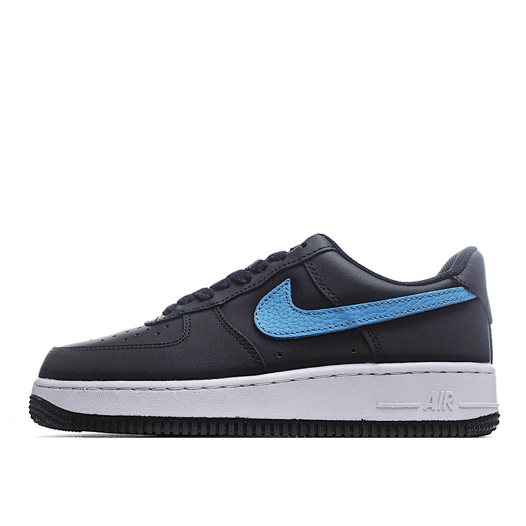 Nike Air Force 1 Low Low Top White Yellow Blue