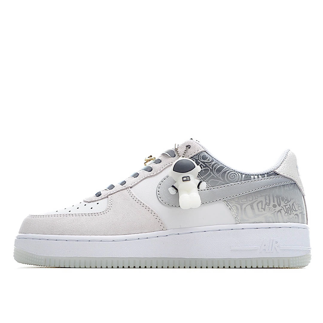 Nike Air Force 1 Low Silver Buckle