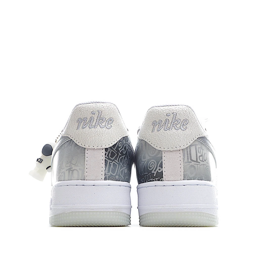 Nike Air Force 1 Low Silver Buckle