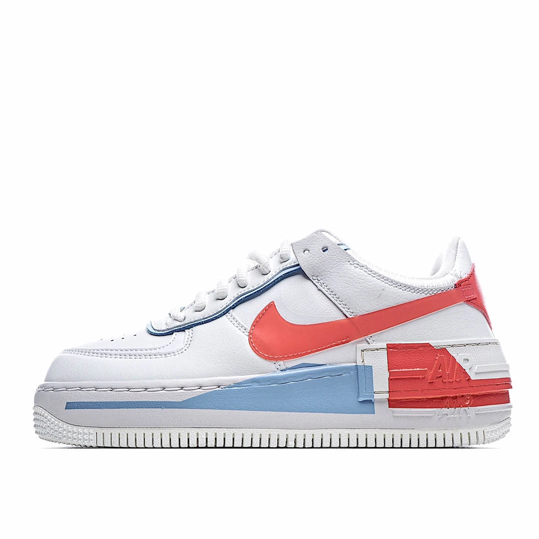 Nike Air Force 1 Low White and Blue Tick