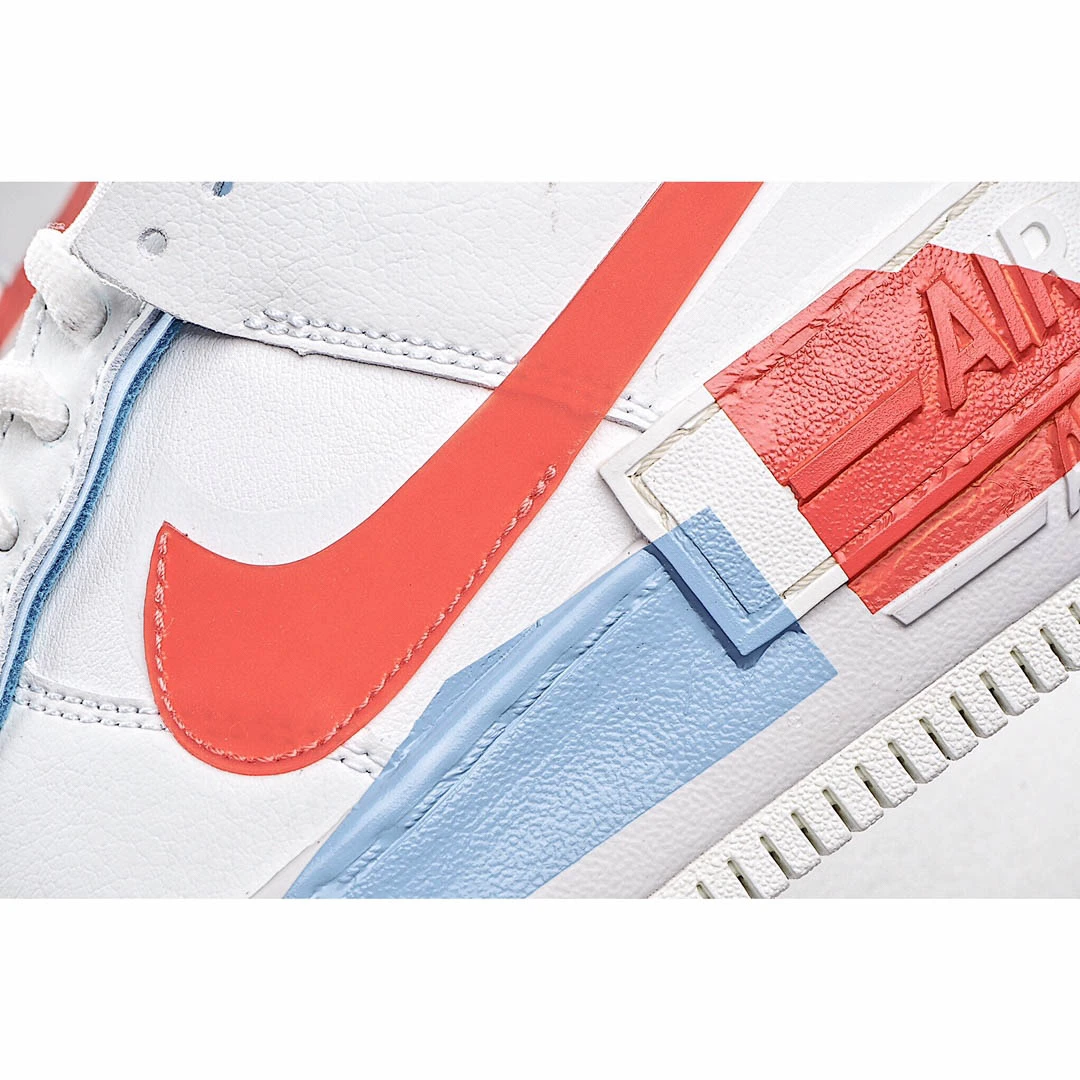 Nike Air Force 1 Low White and Blue Tick