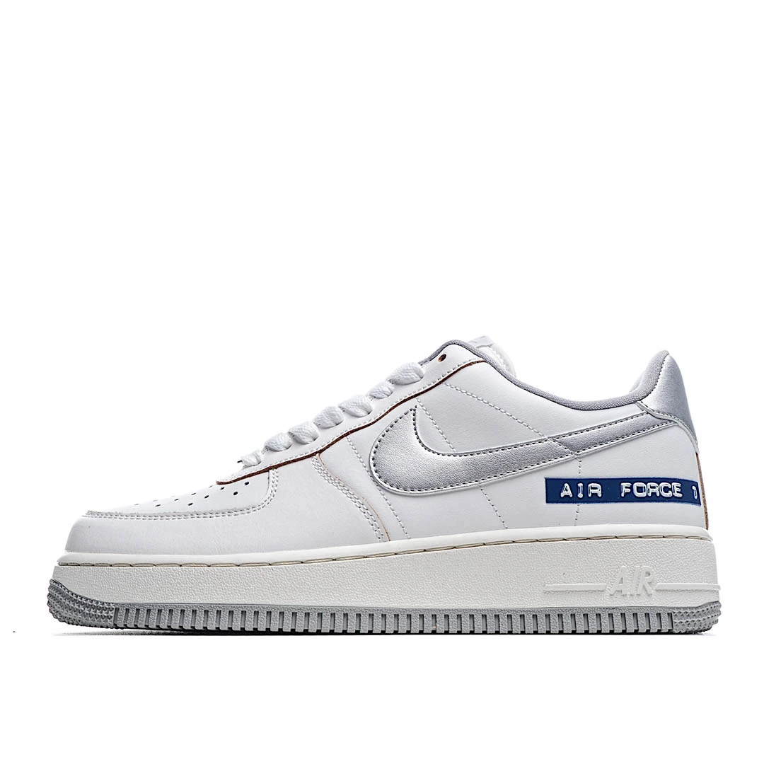 Nike Air Force 1 Low White Grey Black Low Top Sneakers