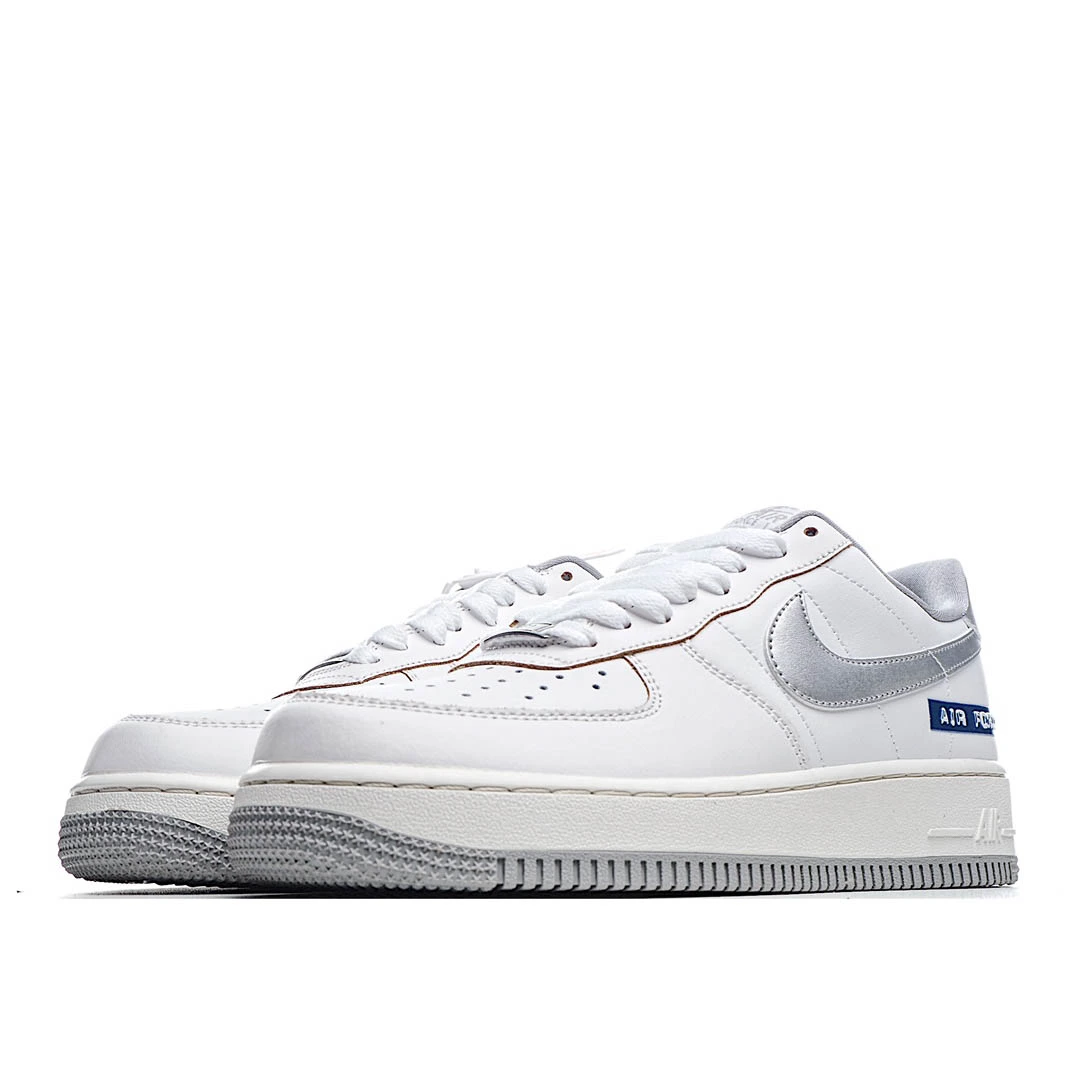 Nike Air Force 1 Low White Grey Black Low Top Sneakers