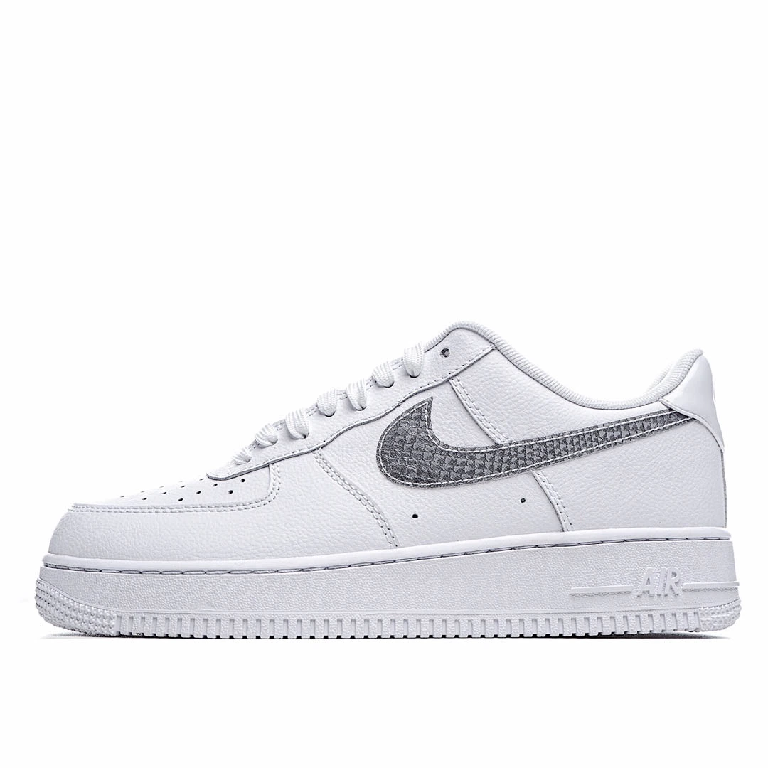 Nike Air Force 1 Mid High Top Beige Grey