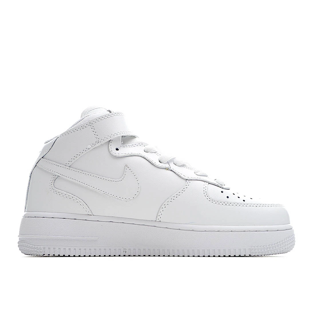 Nike Air Force 1 mid White pink blue