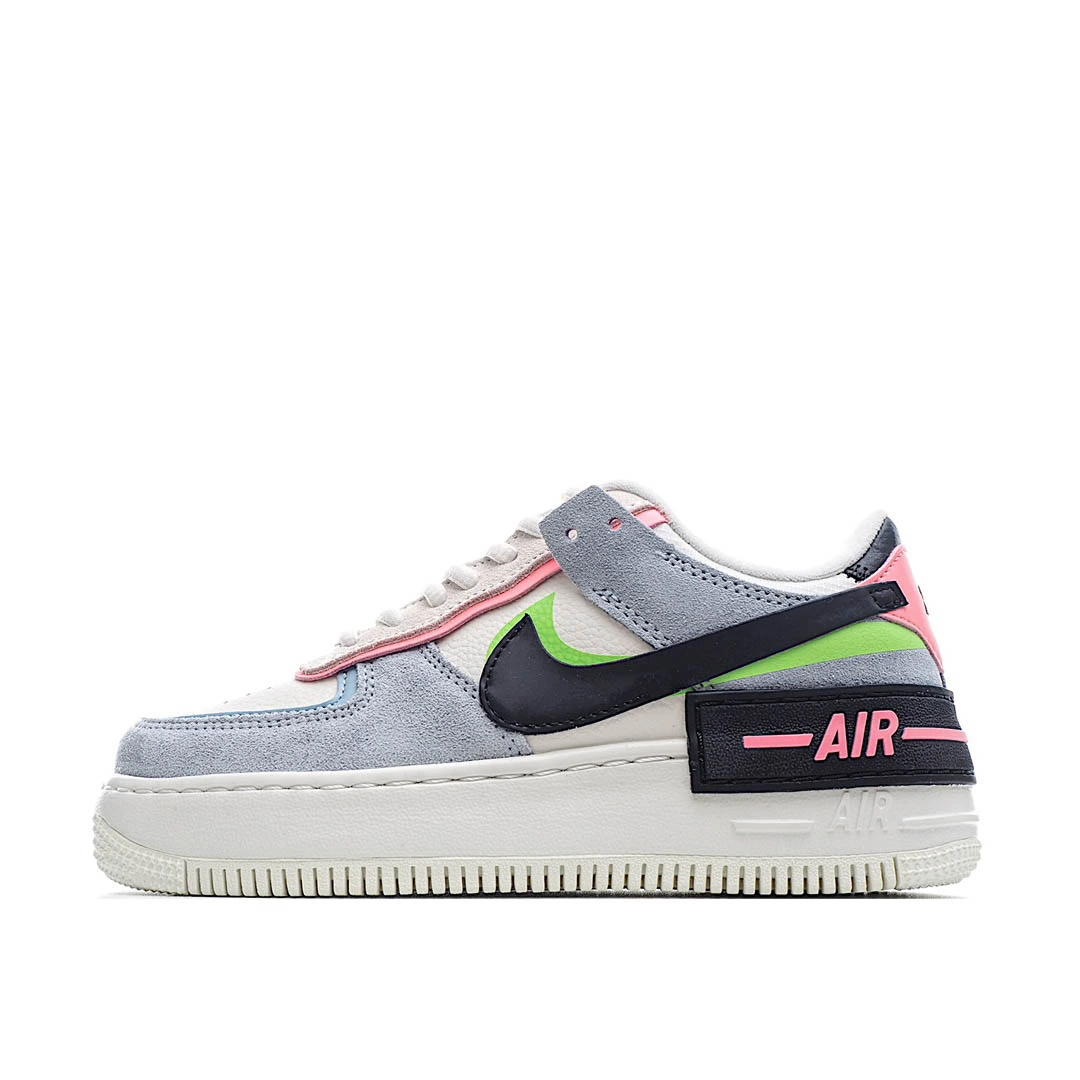 Nike AIR FORCE 1 SCHEMATIC WHITE/BLACK Sketch Black & White