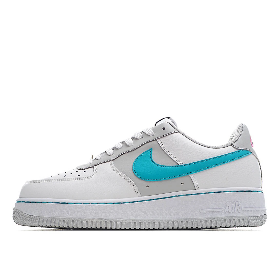 Nike Air Force 1 White and Blue