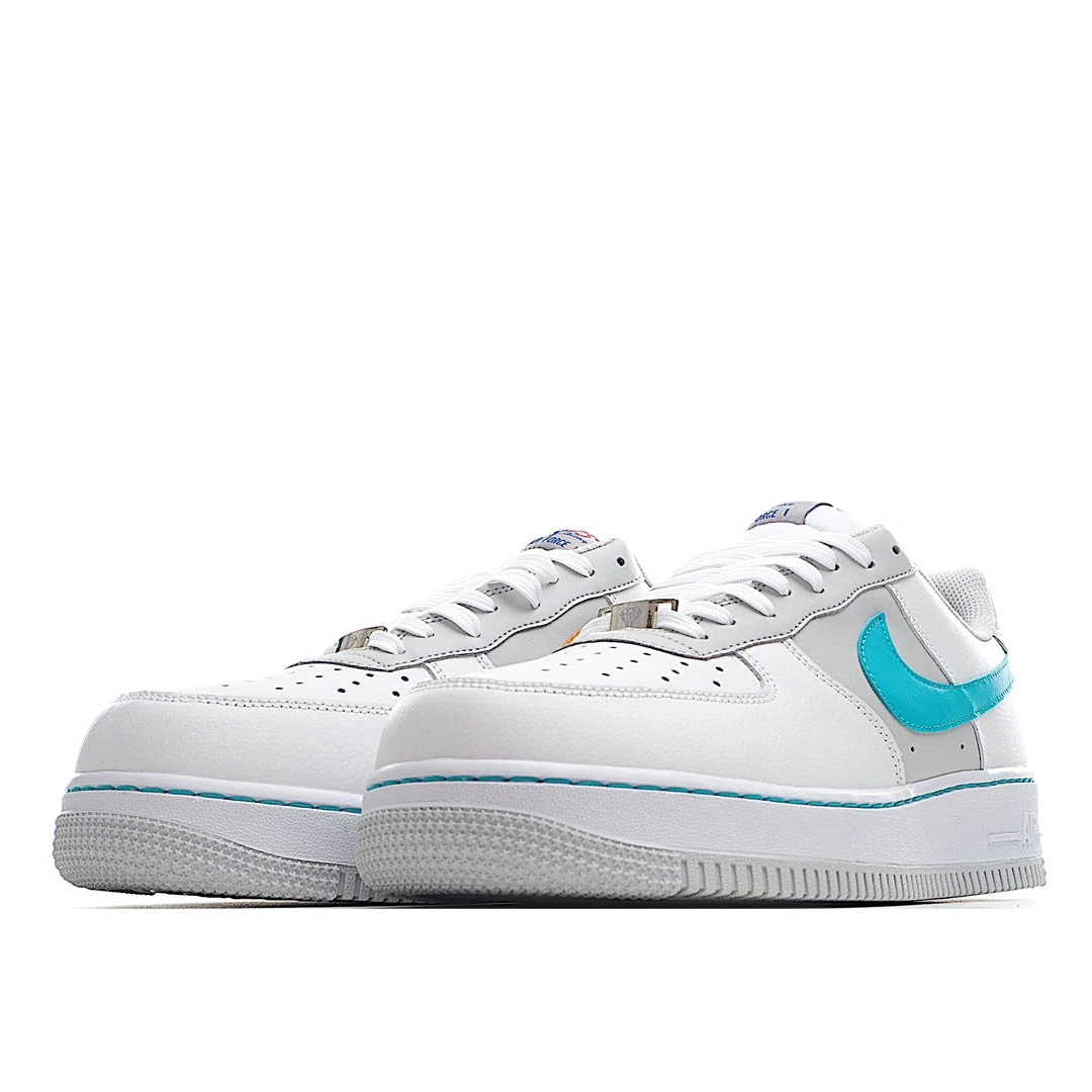 Nike Air Force 1 White and Blue