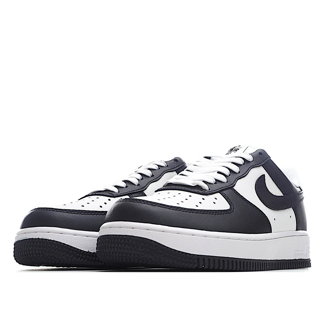 Nike Air Force 1 White and Grey Low Top