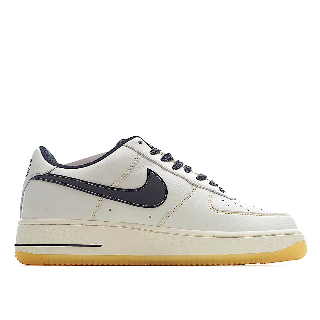 Nike Air Force 107 Beige and Black