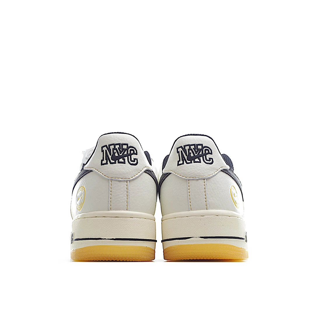 Nike Air Force 107 Beige and Black