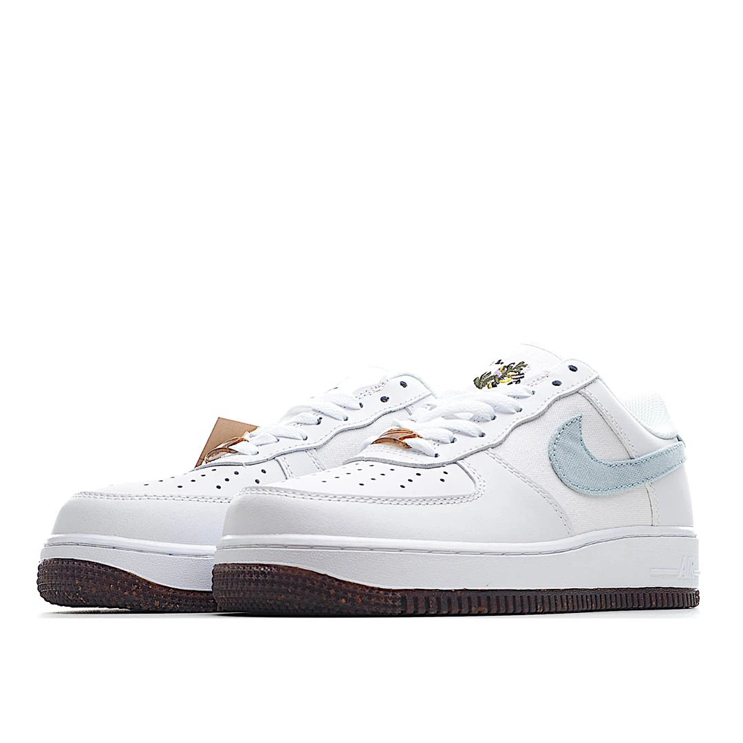 Nike Air Force 107 Beige Green