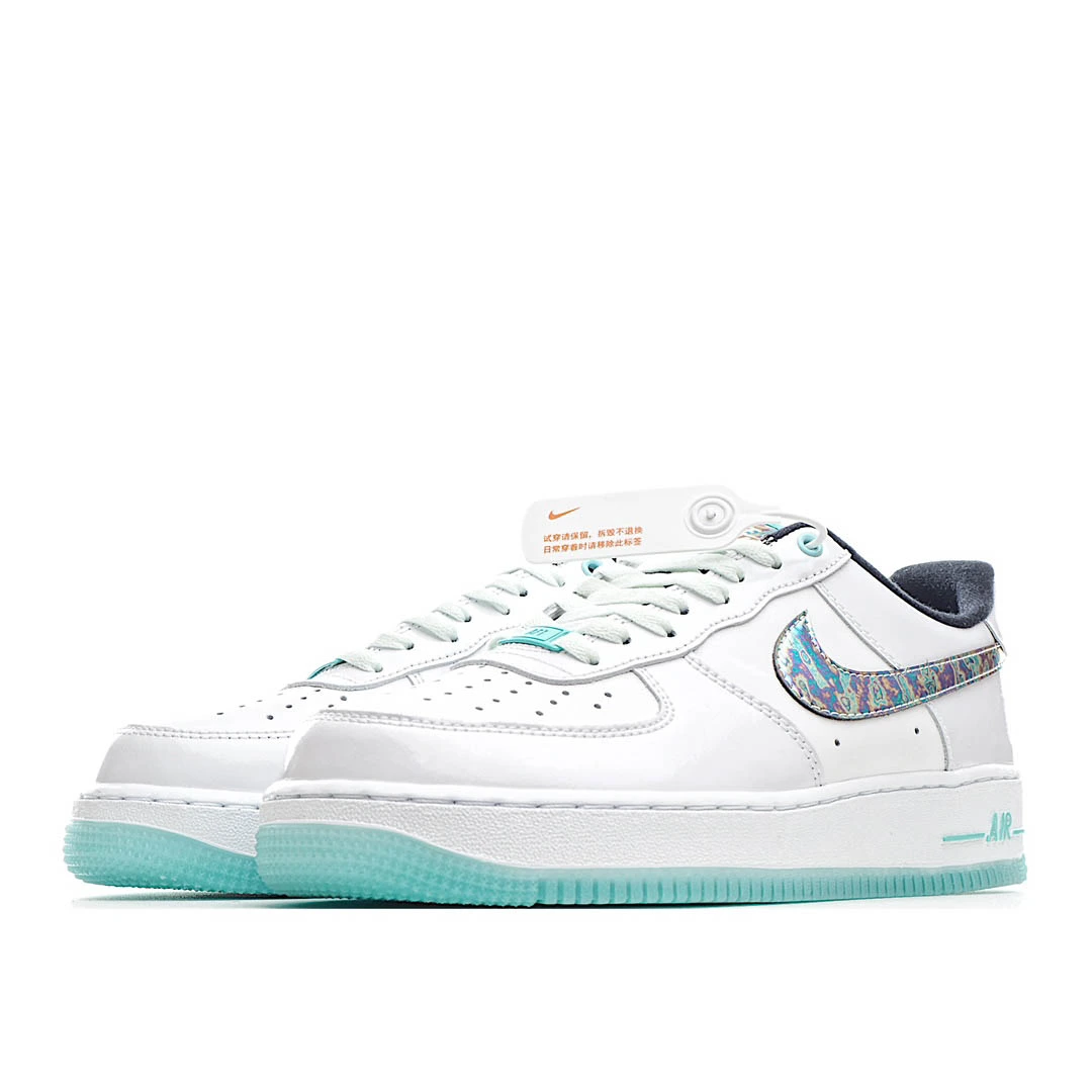 Nike Air Force 107 Silver Grey