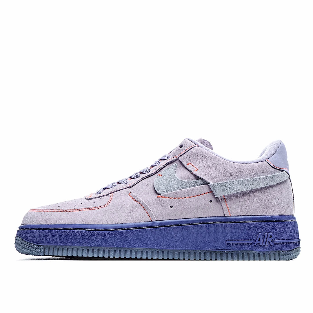 Nike Air Force 107 Sneakers White Black Orange