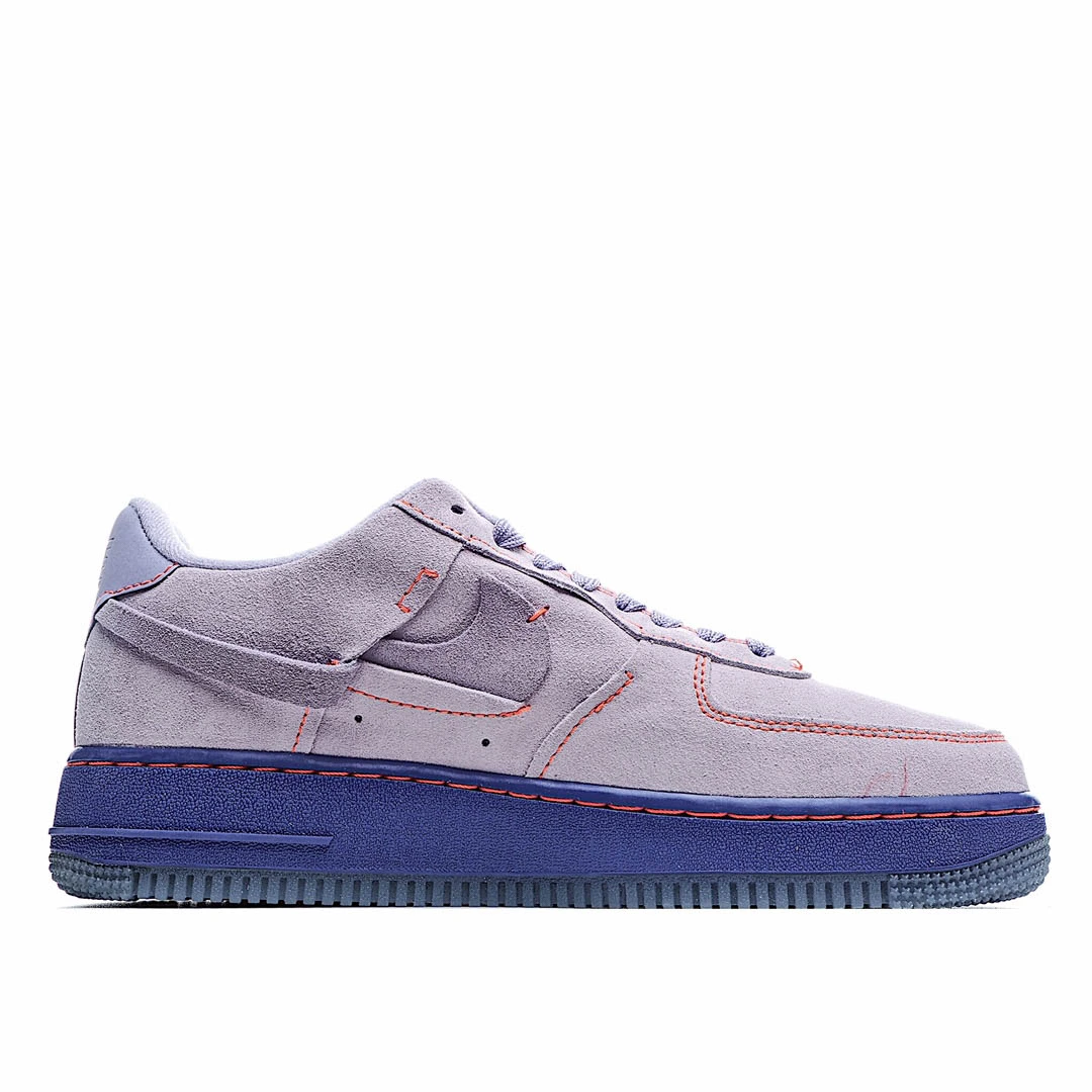 Nike Air Force 107 Sneakers White Black Orange