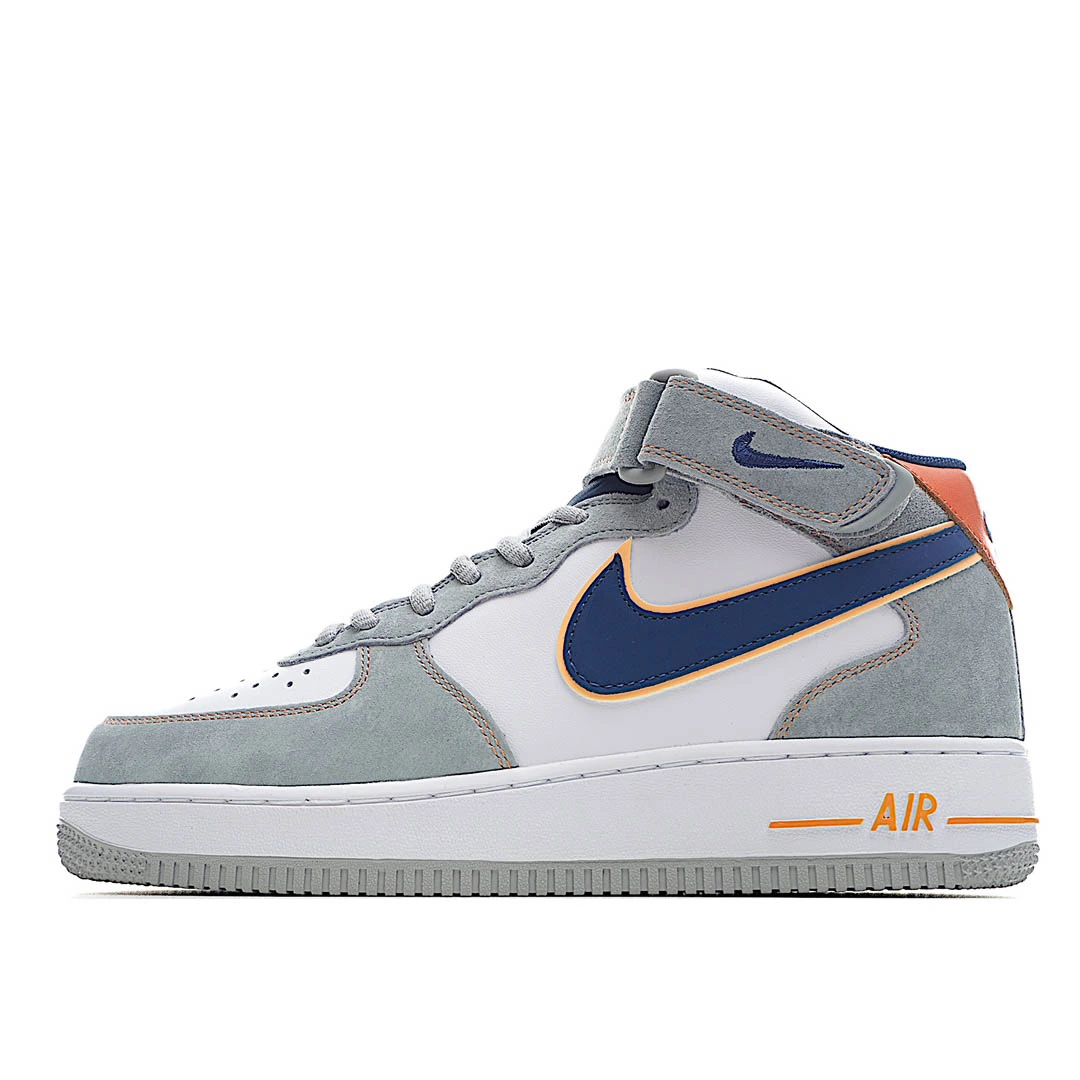 Nike Air Force 107 White and Blue