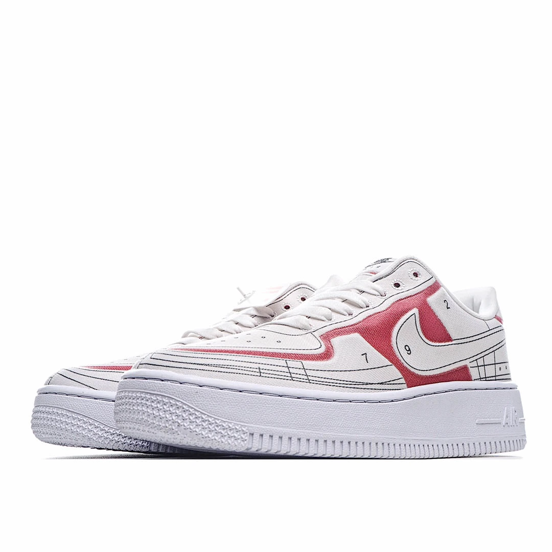 Nike Air Force 107 x Stranger Things 3M Reflective