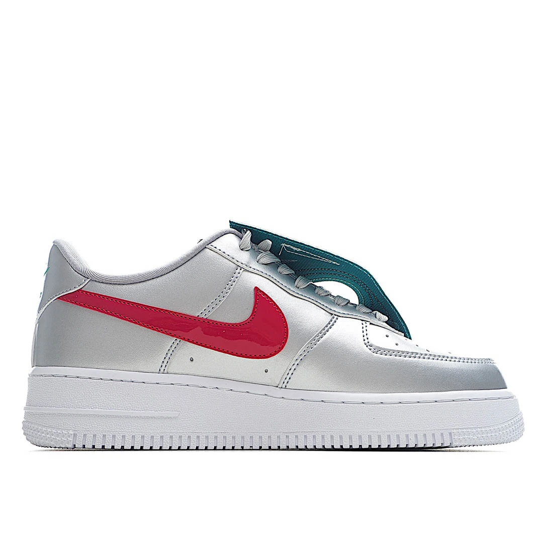 Nike Wmns Air Force 1 07 LXChrome Swooshes White