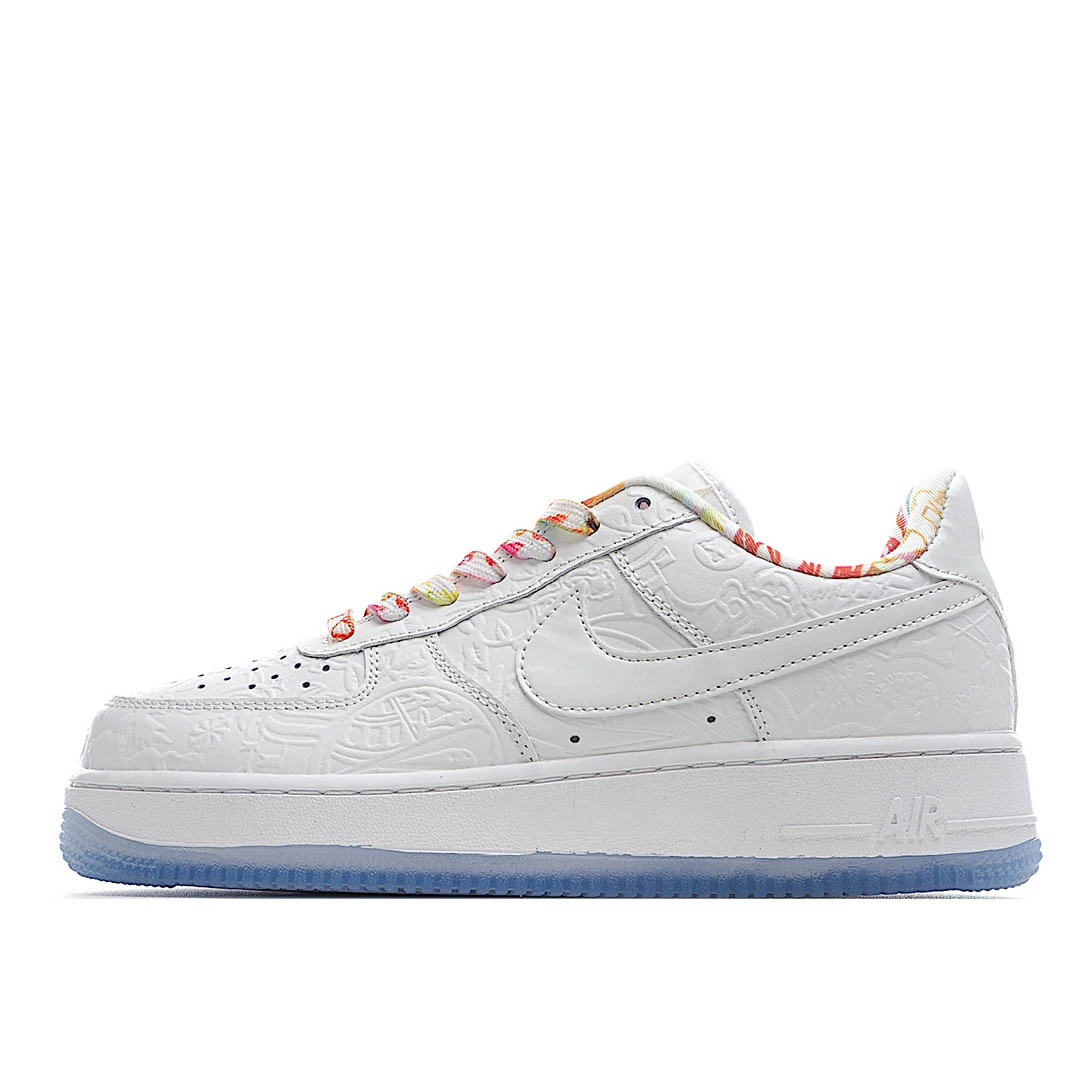 Nike WMNS Air Force 1 Shadow Black Pink Green