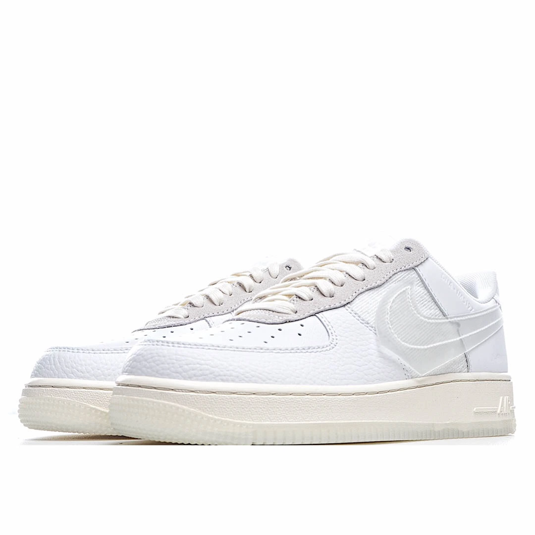 Nike WMNS Air Force 1 Shadow White and Grey Air Force Sneakers