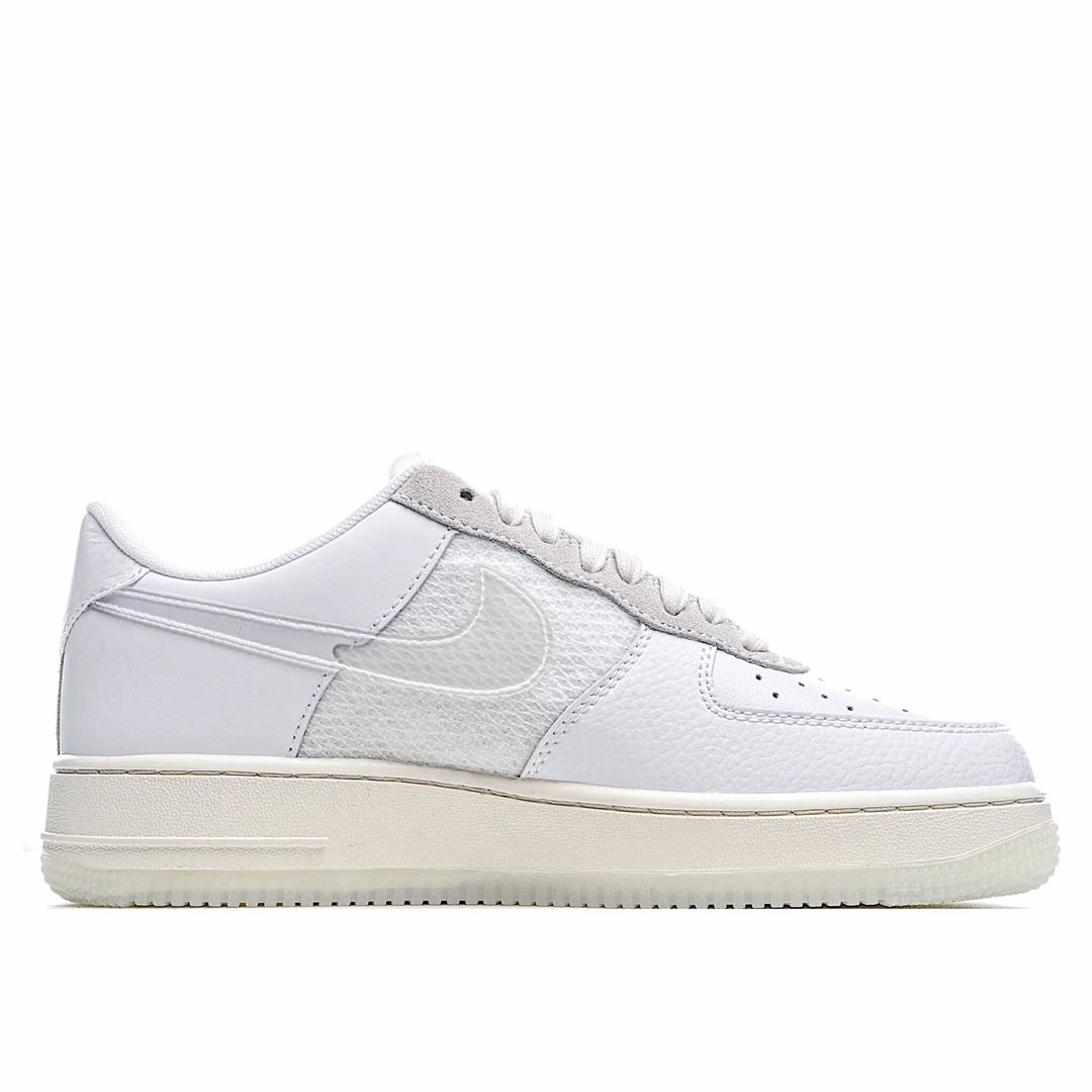 Nike WMNS Air Force 1 Shadow White and Grey Air Force Sneakers