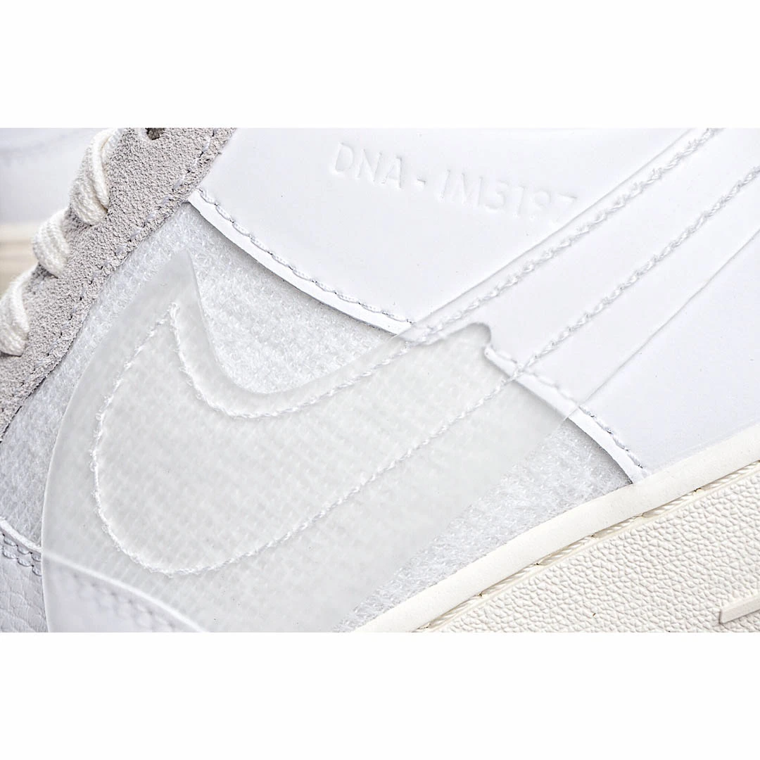 Nike WMNS Air Force 1 Shadow White and Grey Air Force Sneakers