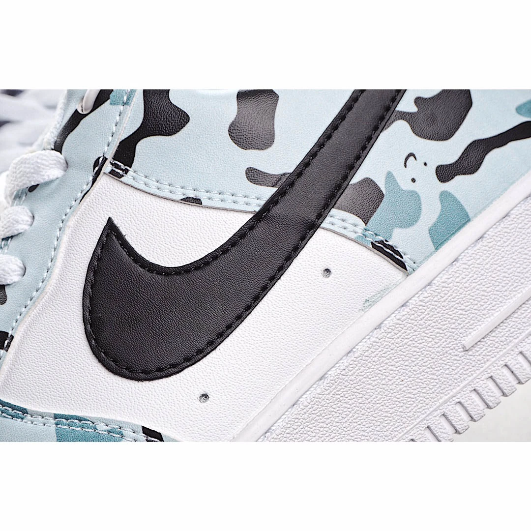 Stussy x Nike Air Force 1 Low Low-Top Sneakers