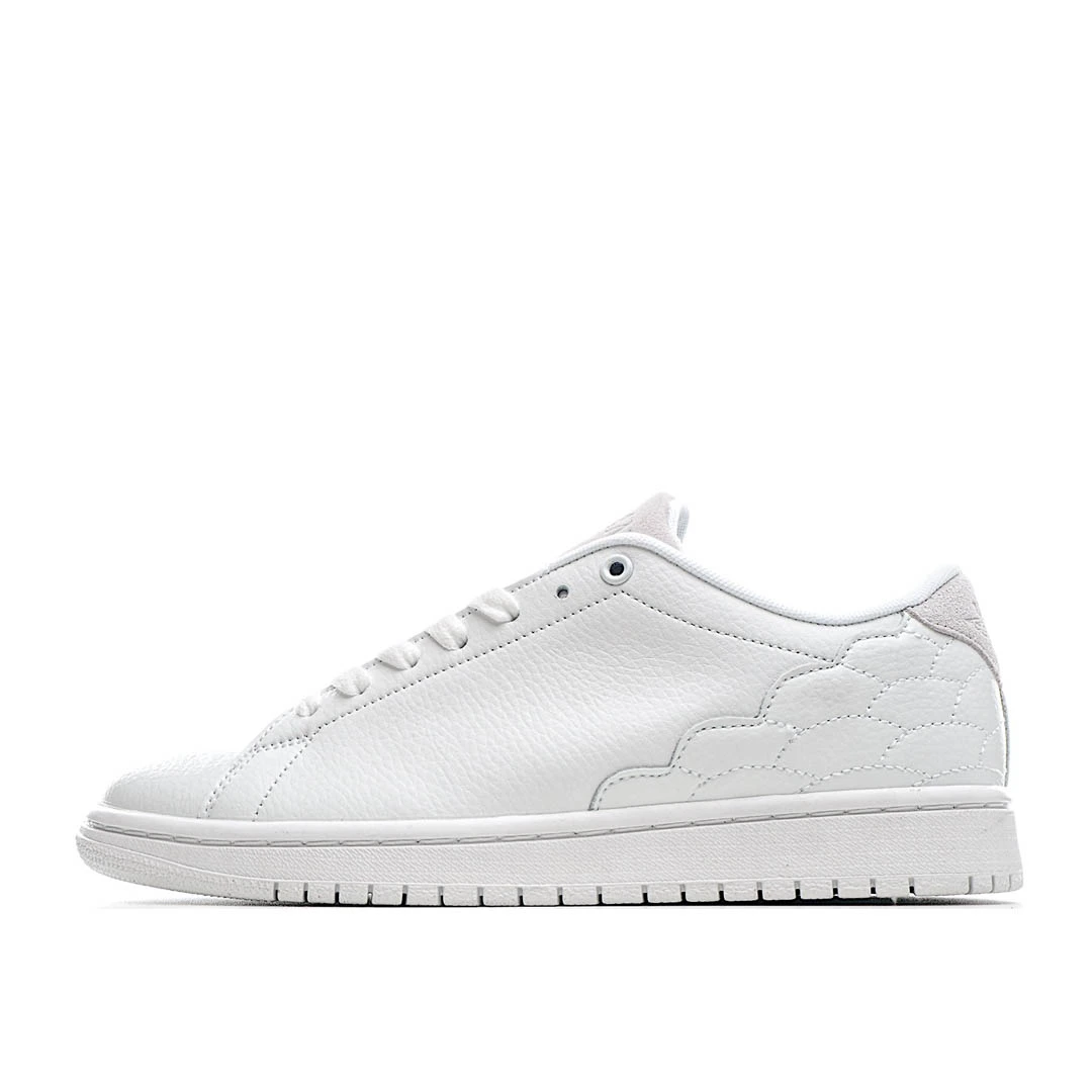 Air Jordan 1 Centre Court White on White