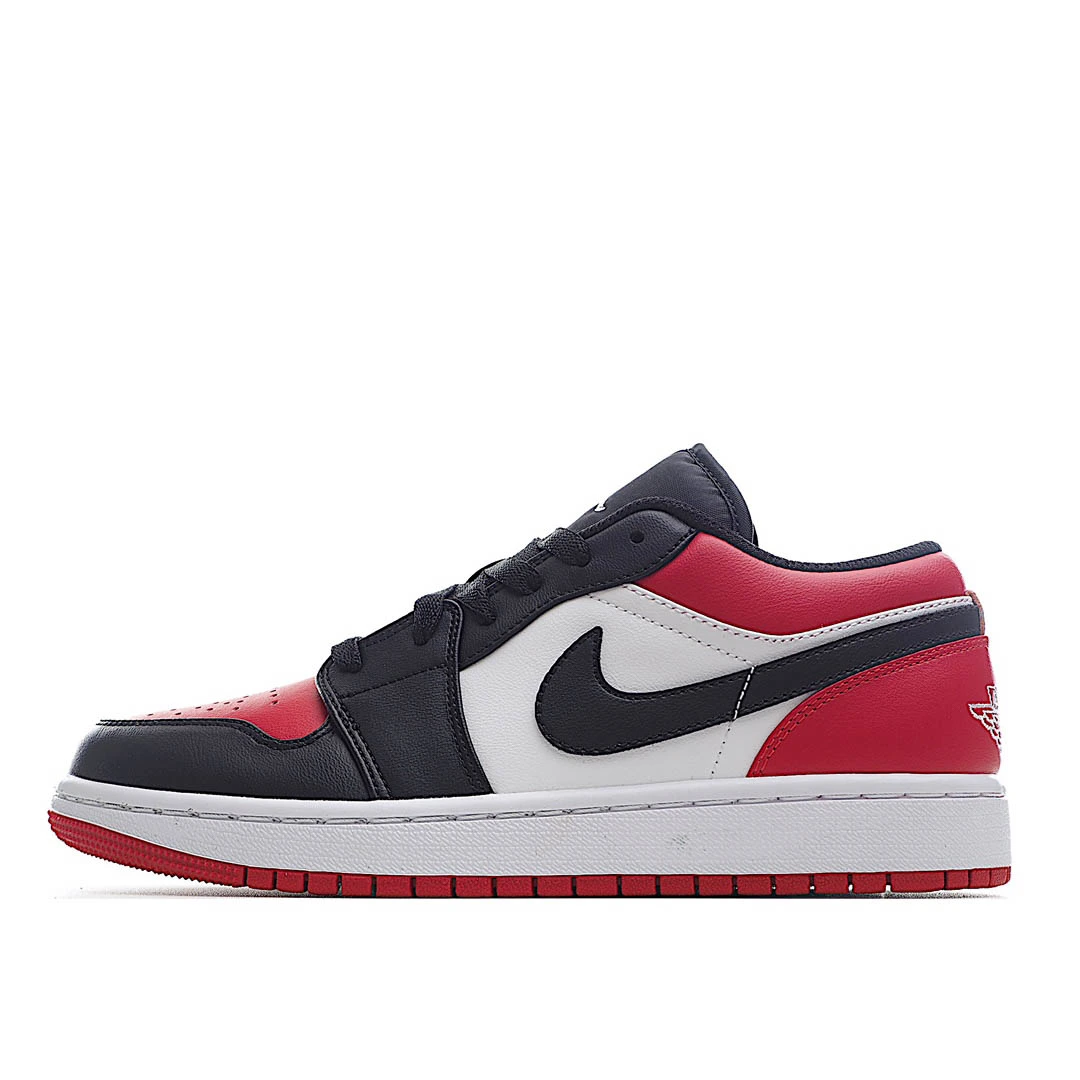 Air Jordan 1 Low GS Bred Toe