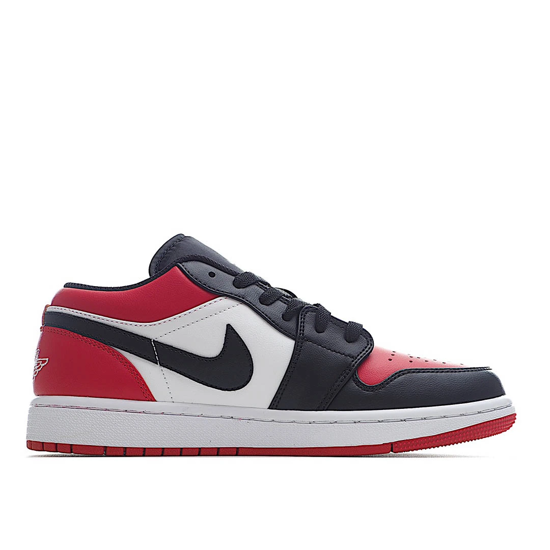 Air Jordan 1 Low GS Bred Toe