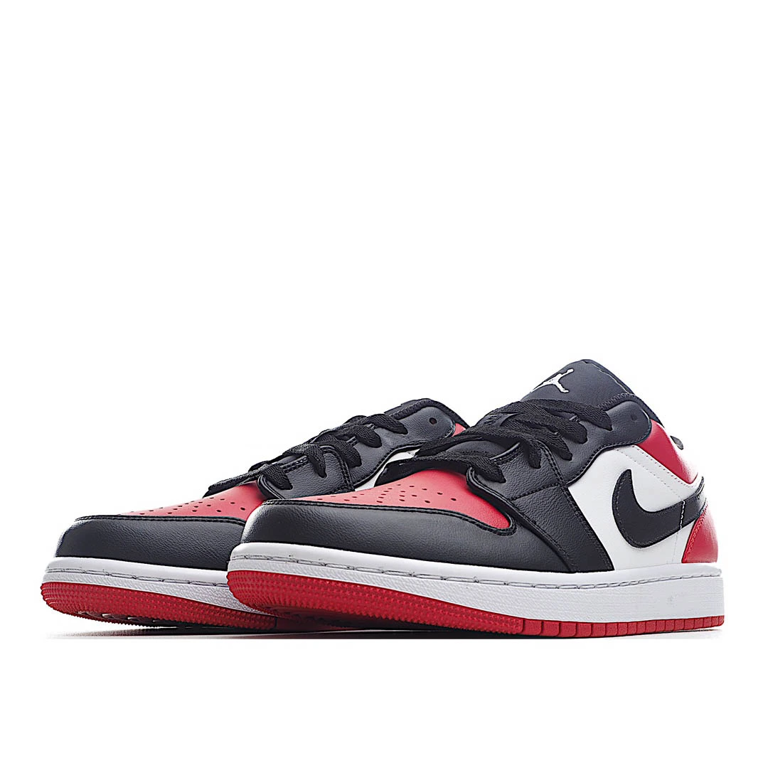 Air Jordan 1 Low GS Bred Toe