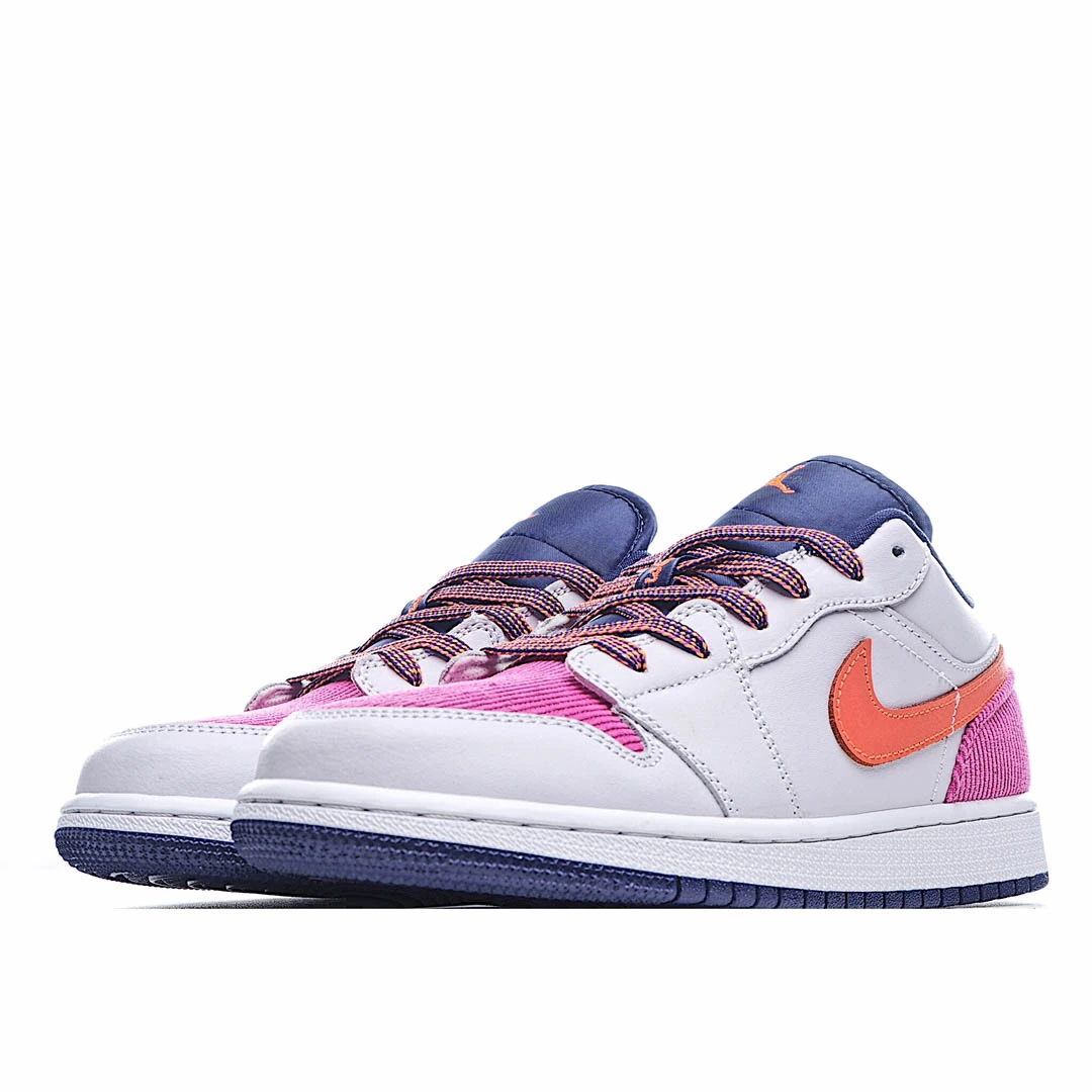 Air Jordan 1 Low GS Fire Pink Hyper Crimson