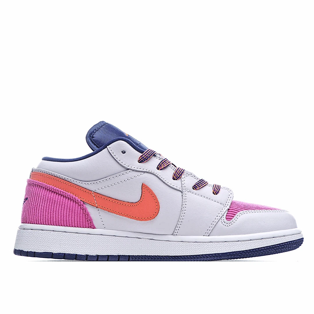 Air Jordan 1 Low GS Fire Pink Hyper Crimson