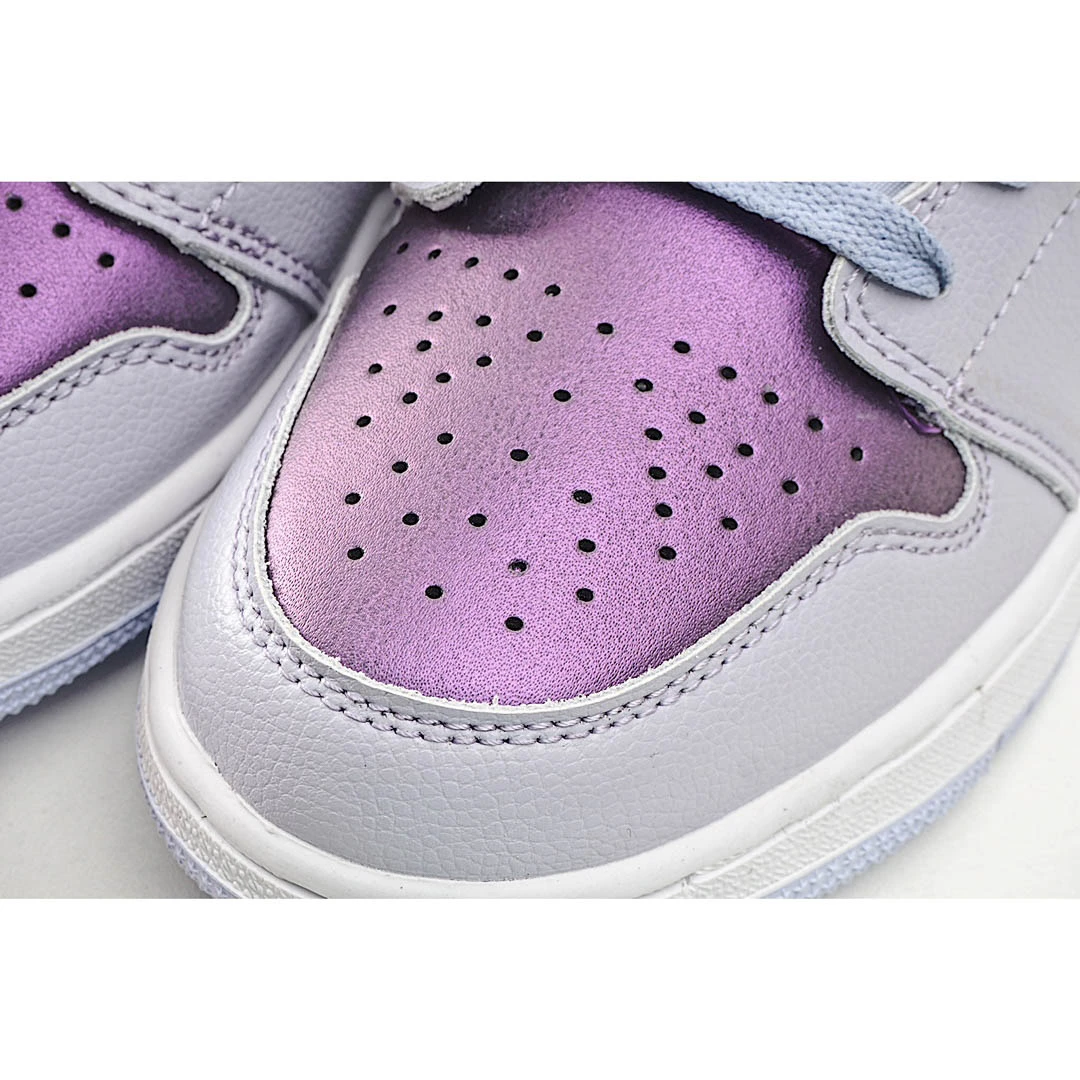 Air Jordan 1 Low GS Oxygen Purple