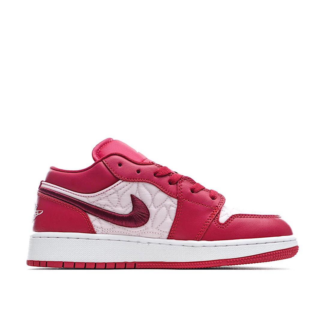 Air Jordan 1 Low GS Pink Quilt