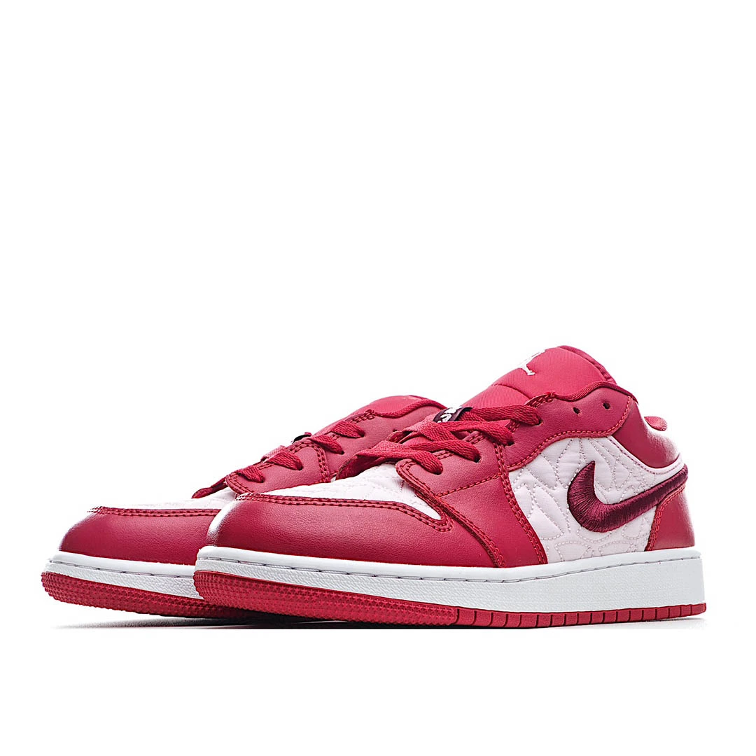 Air Jordan 1 Low GS Pink Quilt