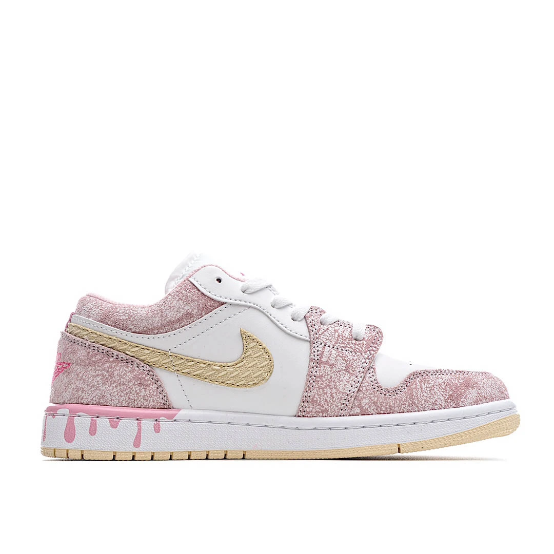 Air Jordan 1 Low GS Strawberry Ice Cream