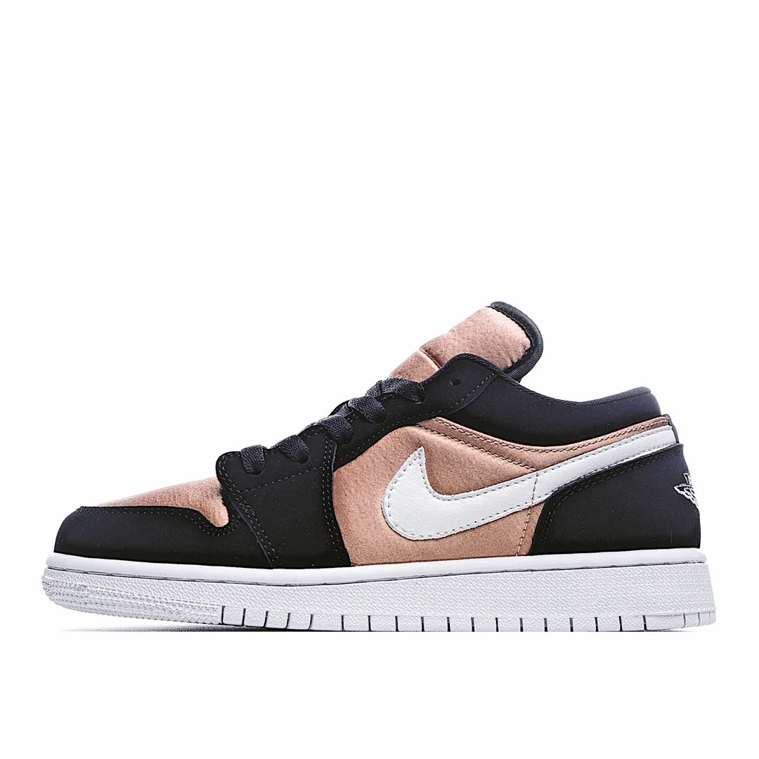 Air Jordan 1 Low GS White Rose Gold