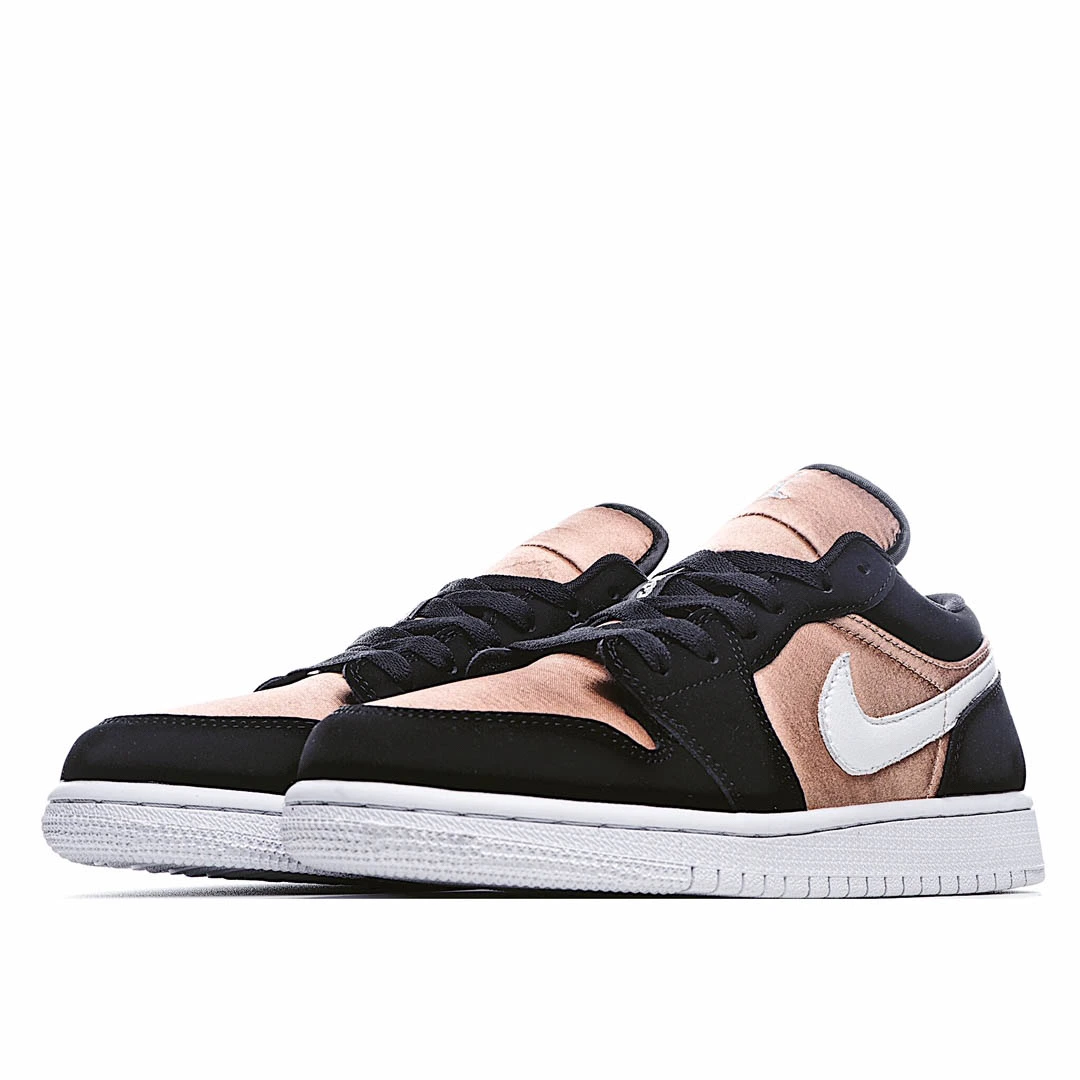 Air Jordan 1 Low GS White Rose Gold