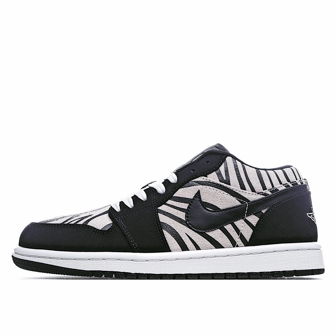 Air Jordan 1 Low GS Zebra