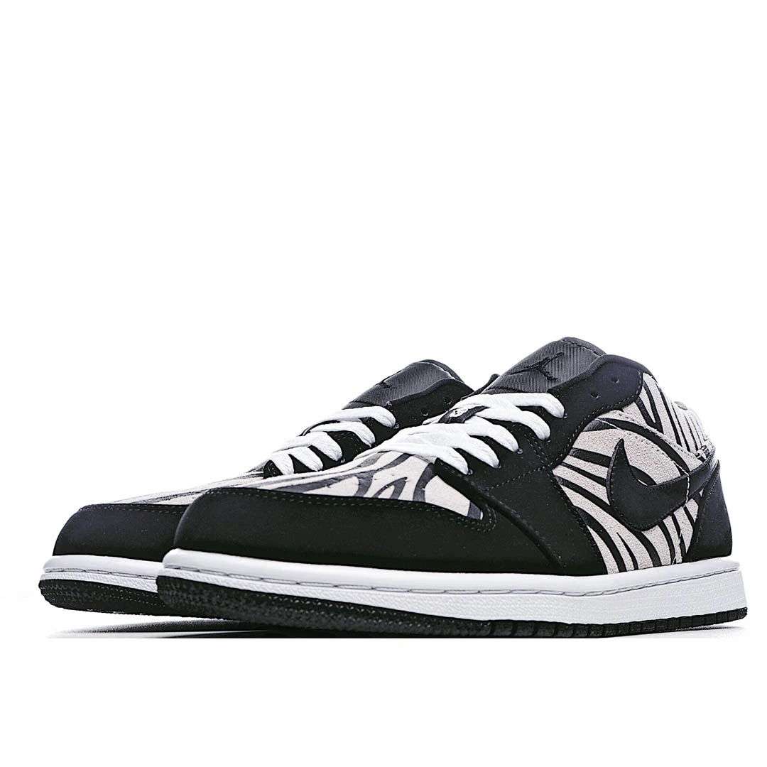 Air Jordan 1 Low GS Zebra