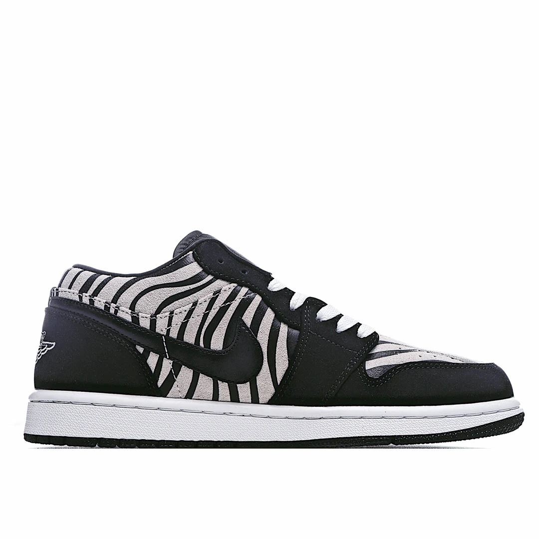 Air Jordan 1 Low GS Zebra