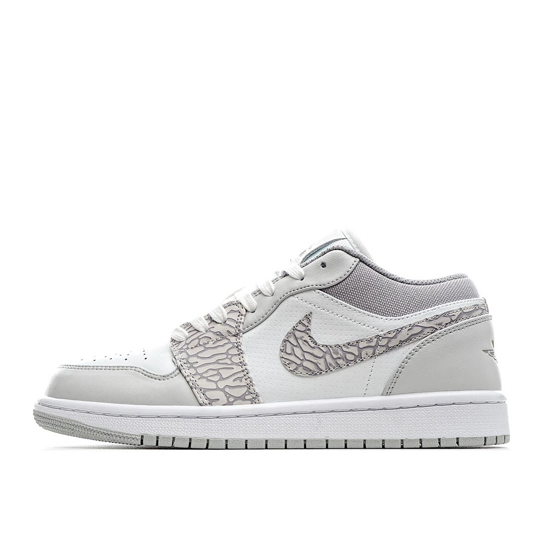 Air Jordan 1 Low Premium Elephant Print