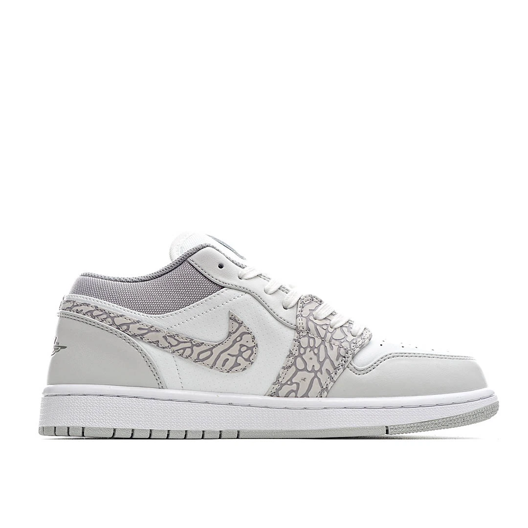 Air Jordan 1 Low Premium Elephant Print