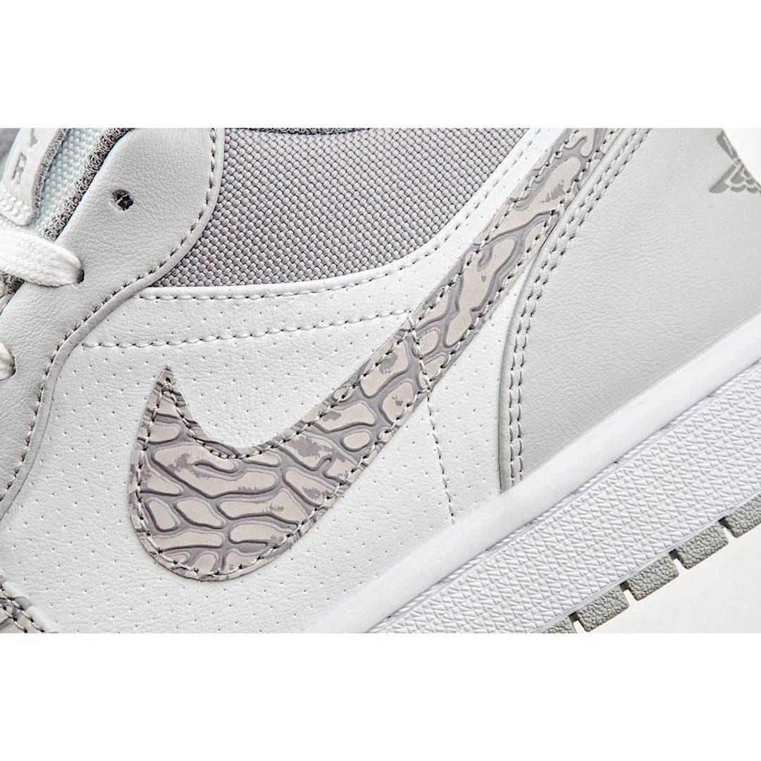 Air Jordan 1 Low Premium Elephant Print